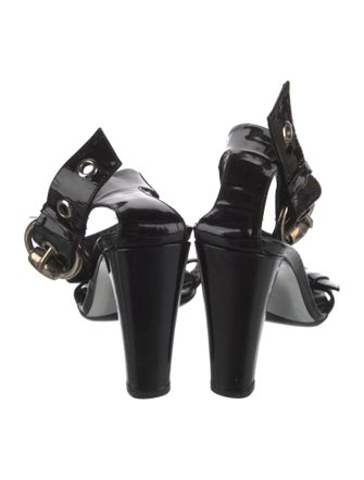 Gucci Patent Leather Sandals