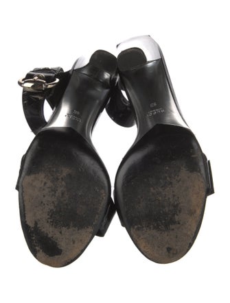 Gucci Patent Leather Sandals