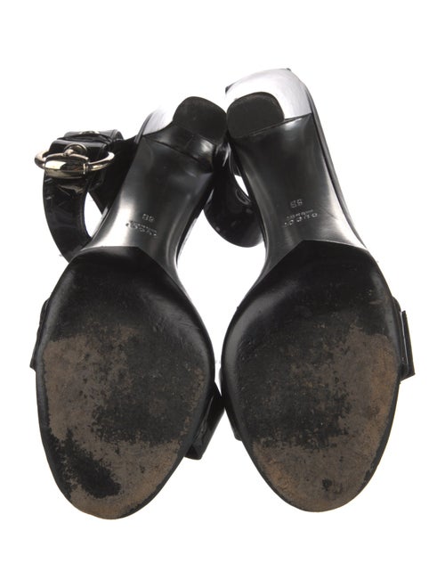 Gucci Patent Leather Sandals