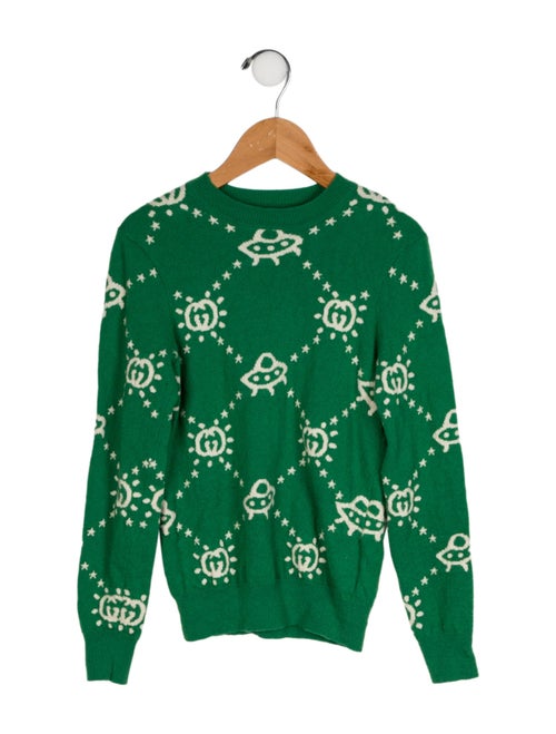 Gucci 2023 GG Spaceship Crew Neck Sweater