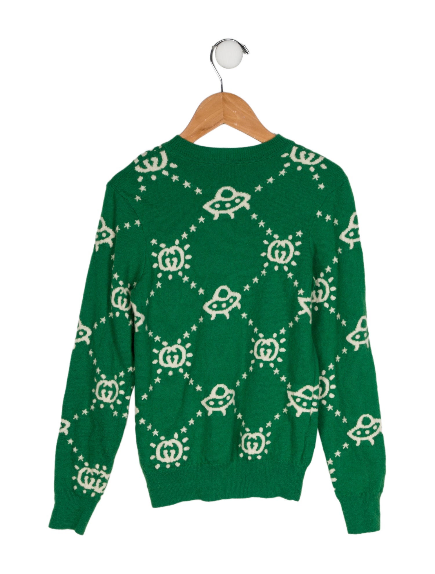 Gucci 2023 GG Spaceship Crew Neck Sweater