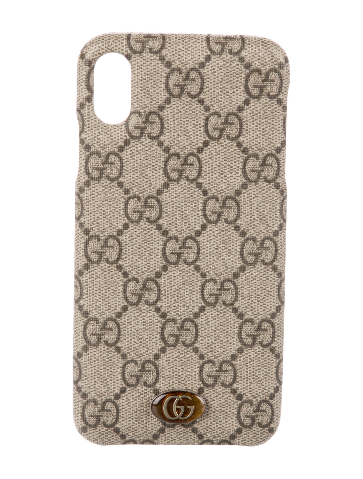 Gucci Men's Coated Canvas iPhone Case