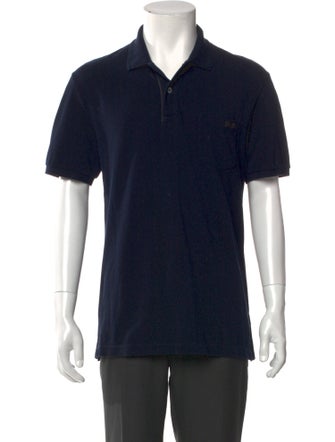 Gucci Collar Short Sleeve Polo Shirt