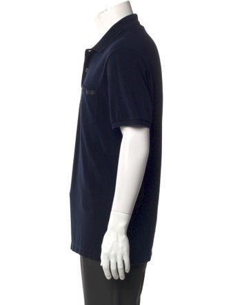 Gucci Collar Short Sleeve Polo Shirt