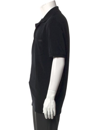 Gucci Collar Short Sleeve Polo Shirt