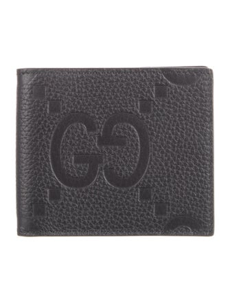 Gucci Jumbo GG Leather Bifold Wallet