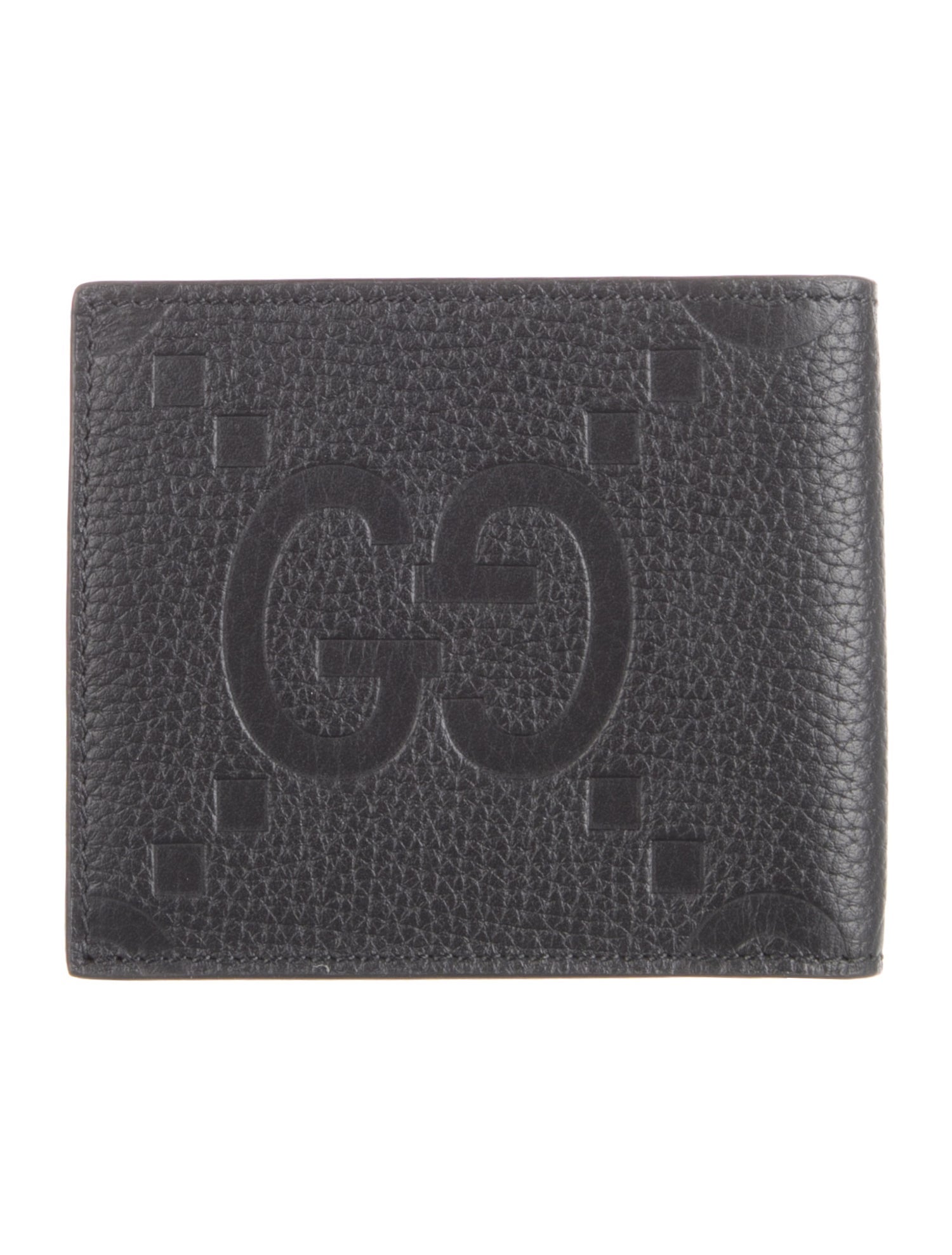 Gucci Jumbo GG Leather Bifold Wallet