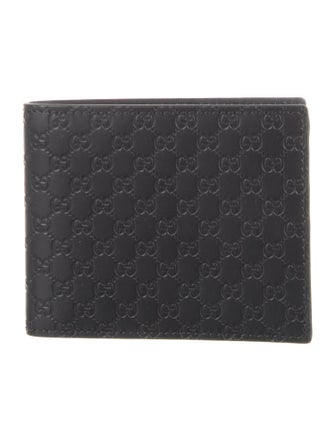 Gucci Microguccissima Pattern Leather Bifold Wallet