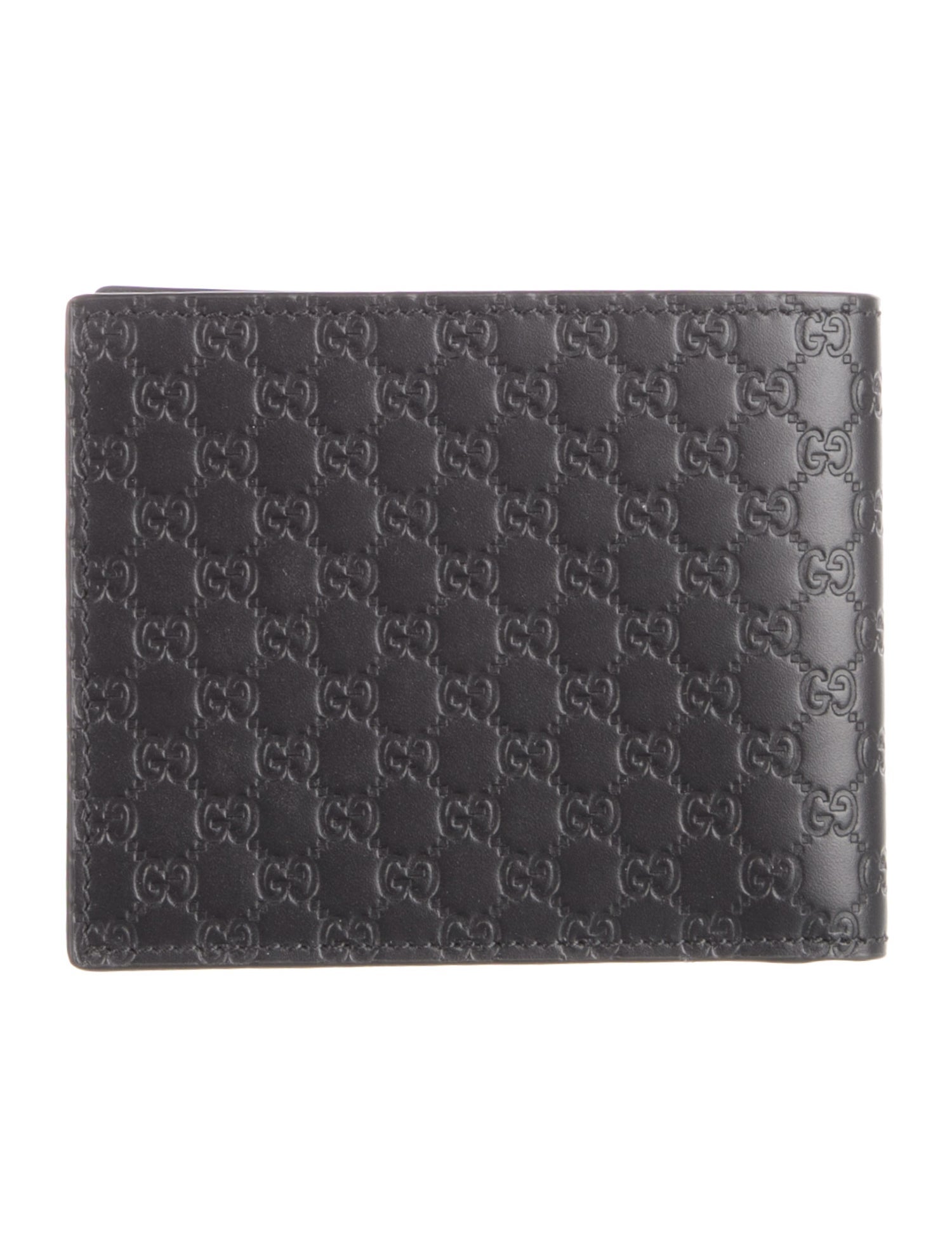 Gucci Microguccissima Pattern Leather Bifold Wallet