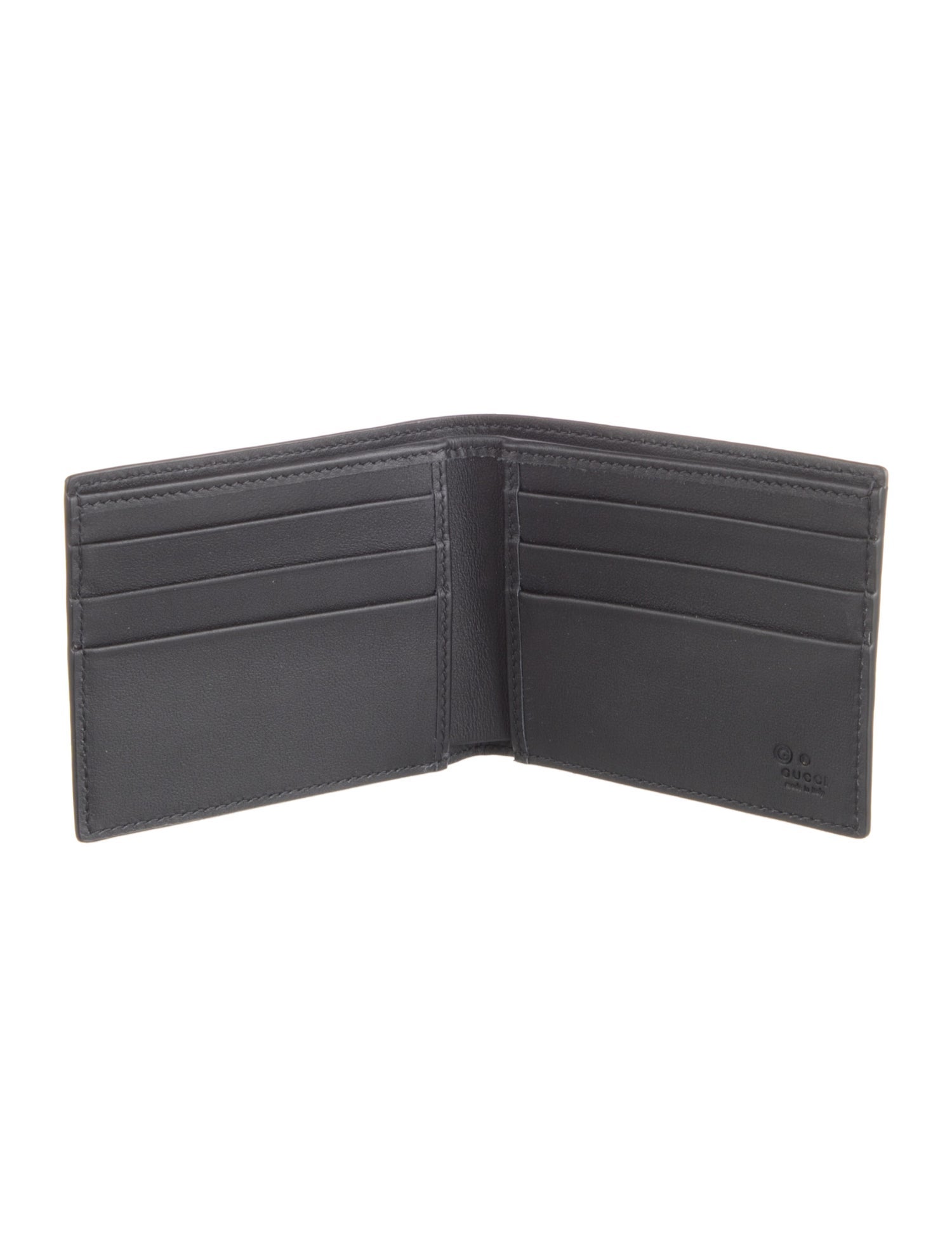 Gucci Microguccissima Pattern Leather Bifold Wallet