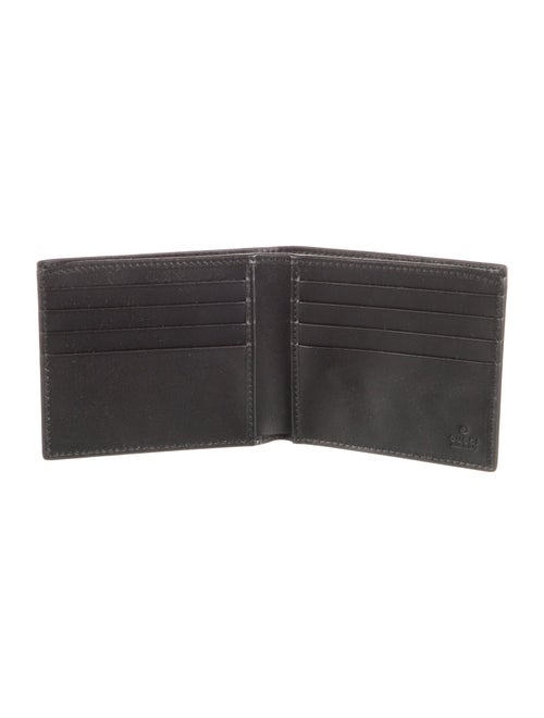 Gucci Interlocking G Logo Leather Bifold Wallet