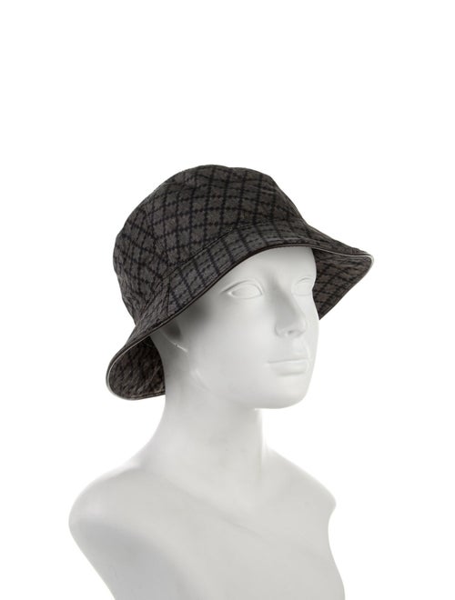 Gucci Grey patterned bucket hat