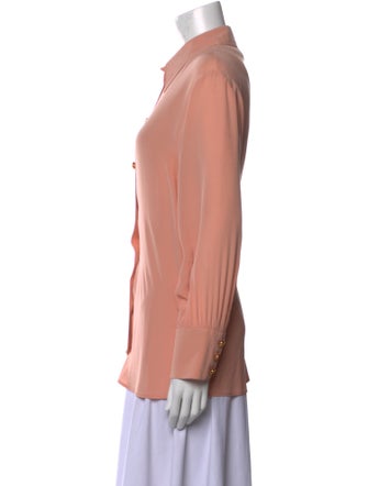 Gucci 2020 Silk Button-Up Top