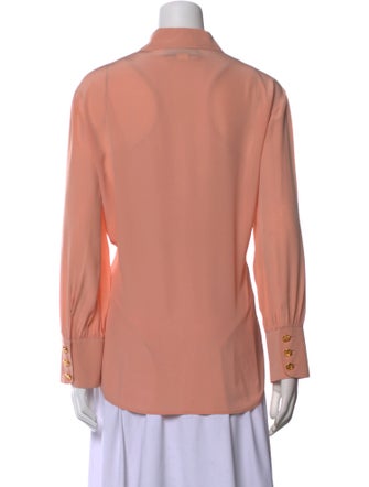 Gucci 2020 Silk Button-Up Top