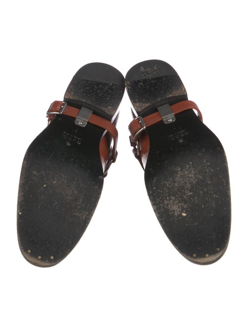 Gucci Double G Logo Leather Oxfords