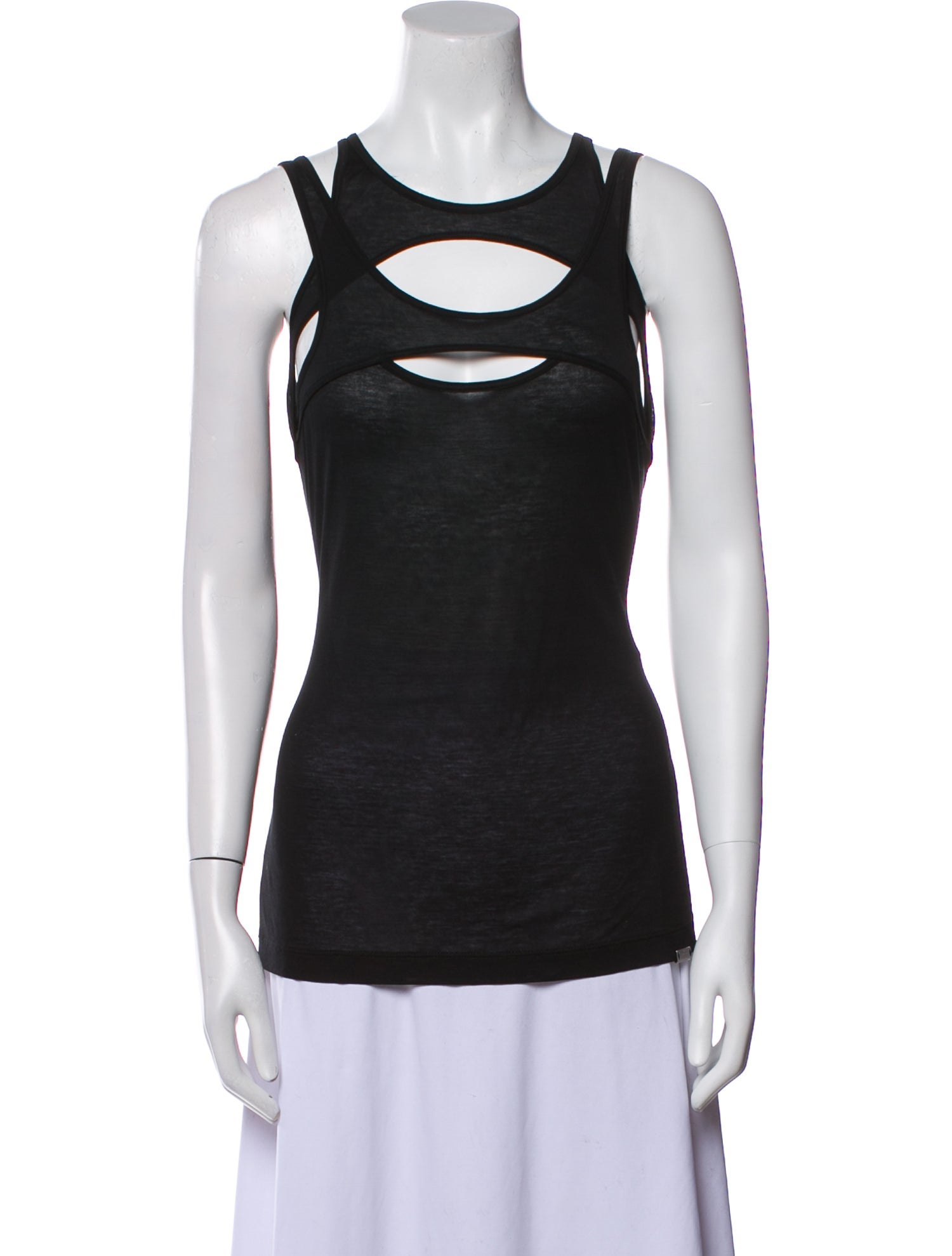 Gucci Scoop Neck Sleeveless Top