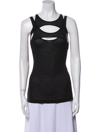Gucci Scoop Neck Sleeveless Top