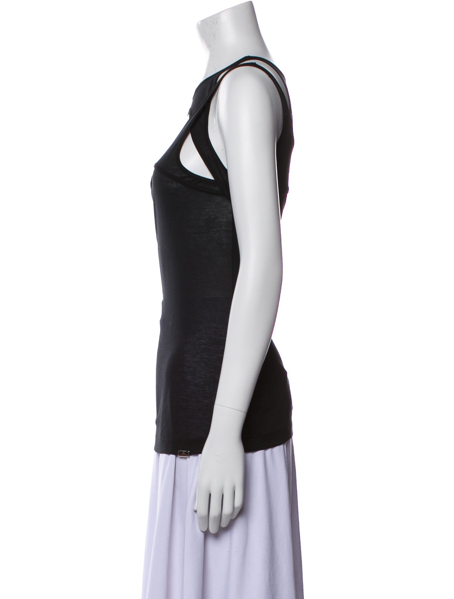 Gucci Scoop Neck Sleeveless Top