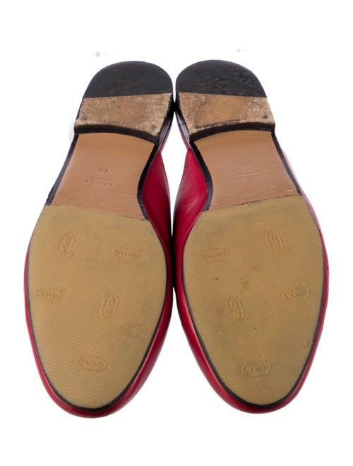 Gucci Horsebit Accent Leather Mules