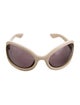 Gucci Oversize Tinted Sunglasses