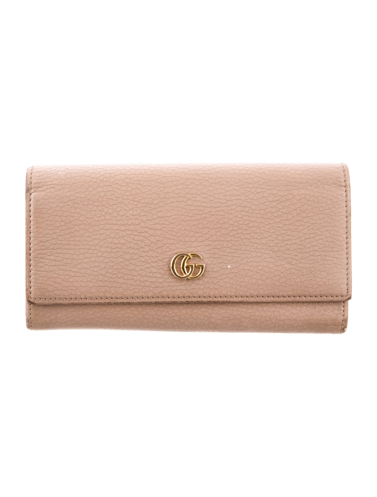 Gucci GG Marmont Continental Continental Wallet Double G Logo Continental Wallet