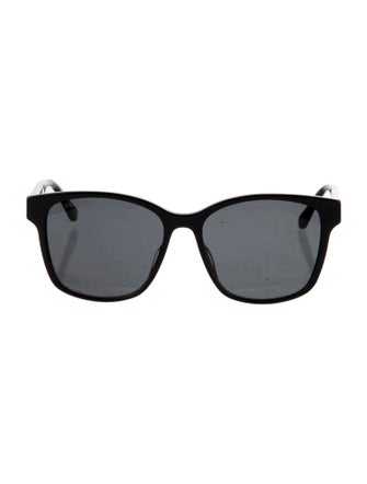 Gucci Web Accent Wayfarer Sunglasses