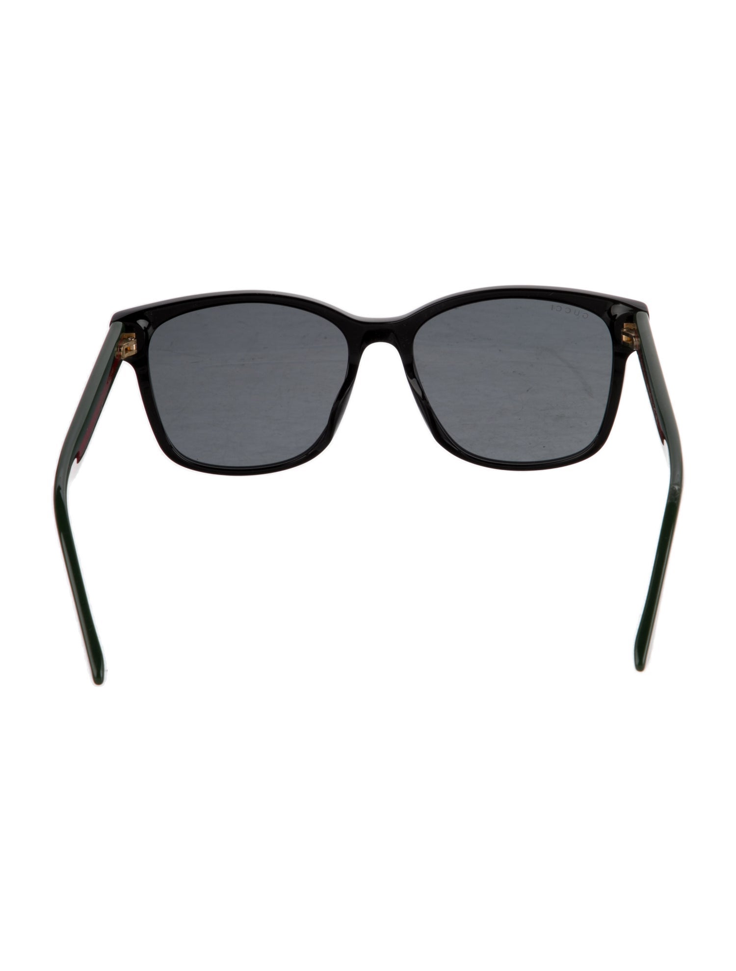 Gucci Web Accent Wayfarer Sunglasses