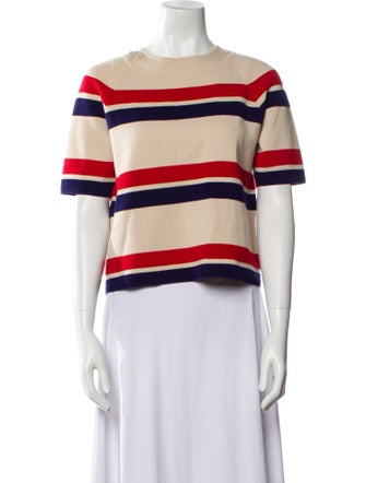 Gucci Wool Striped Crop Top