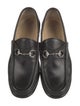 Gucci Horsebit Accent Leather Loafers