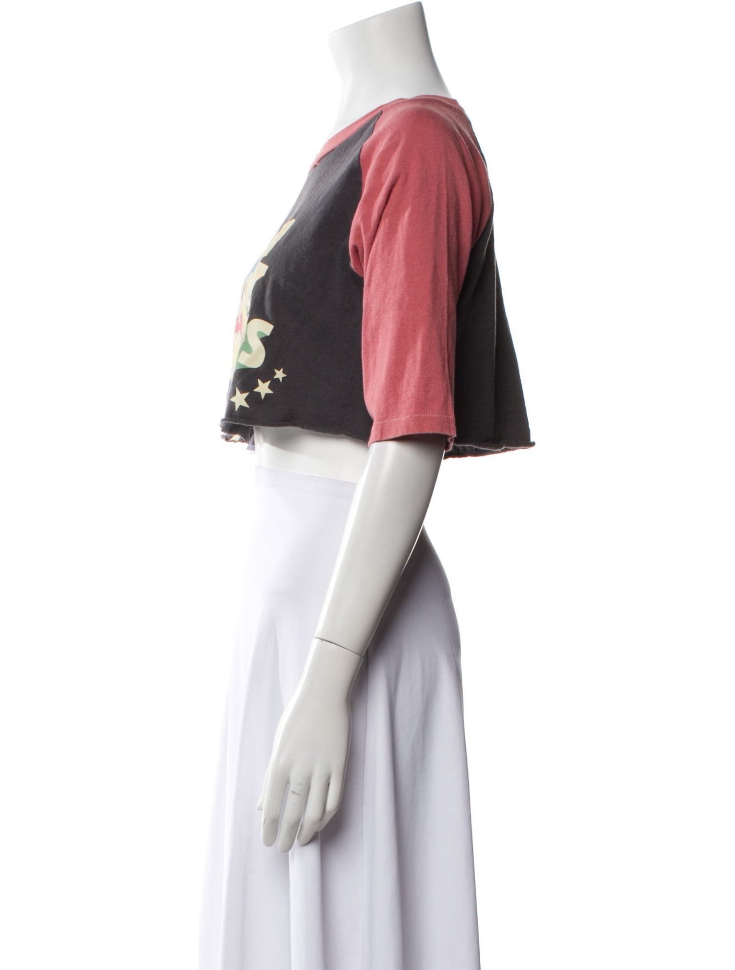 Gucci Mount Olympus Graphic Print Crop Top