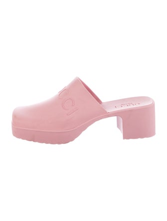 Gucci Rubber Mules