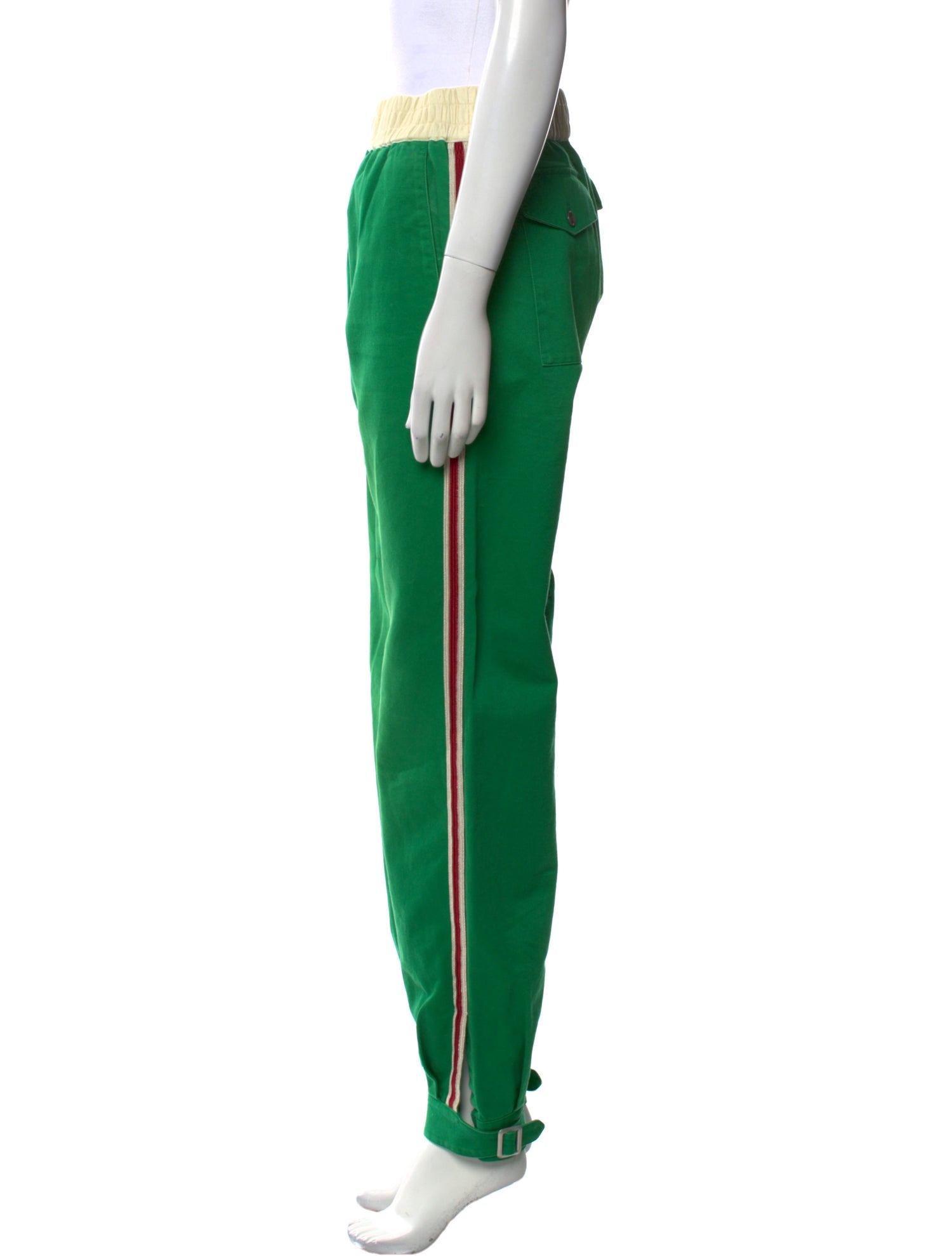 Gucci Striped Skinny Leg Pants
