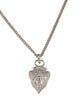 Gucci Knight Crest Pendant Necklace
