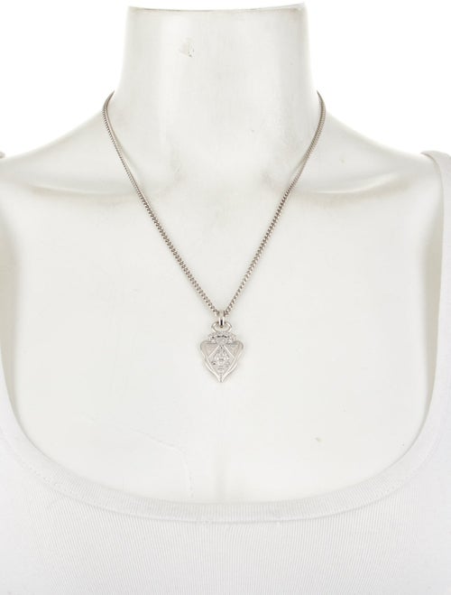 Gucci Knight Crest Pendant Necklace