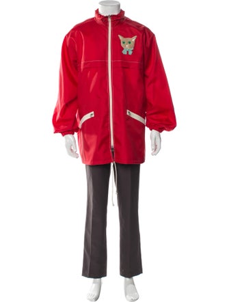 Gucci Graphic Print Parka