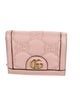 Gucci GG Logo Leather Wristlet