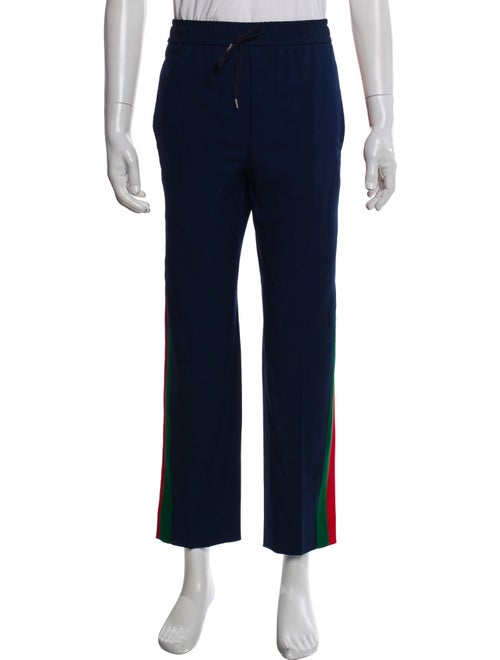 Gucci Web Accent Wool Lounge Bottoms