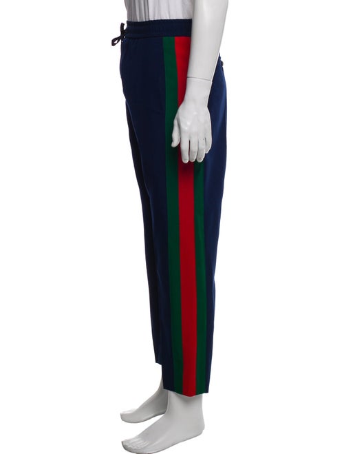 Gucci Web Accent Wool Lounge Bottoms