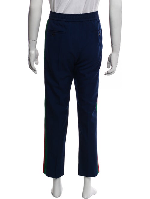 Gucci Web Accent Wool Lounge Bottoms