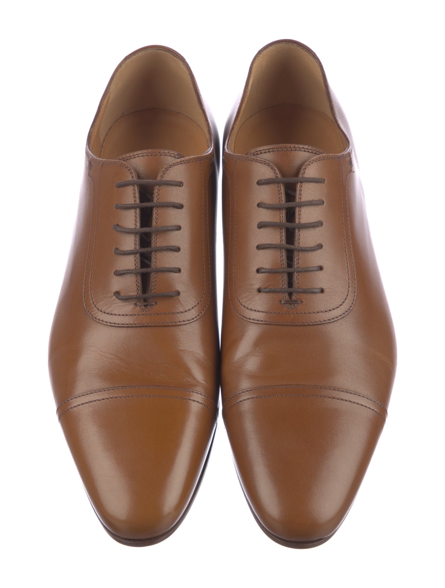 Gucci Leather Oxfords