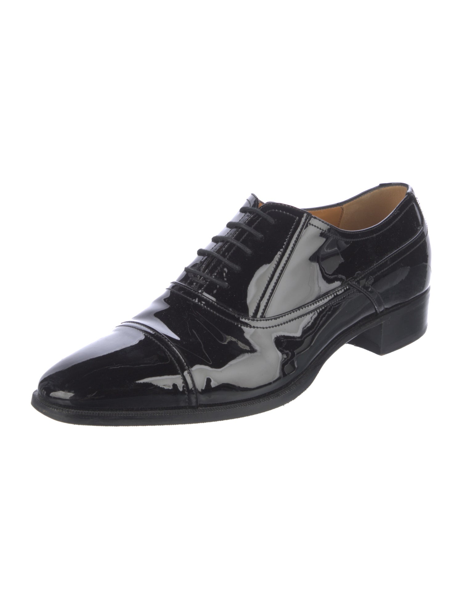 Gucci Patent Leather Oxfords