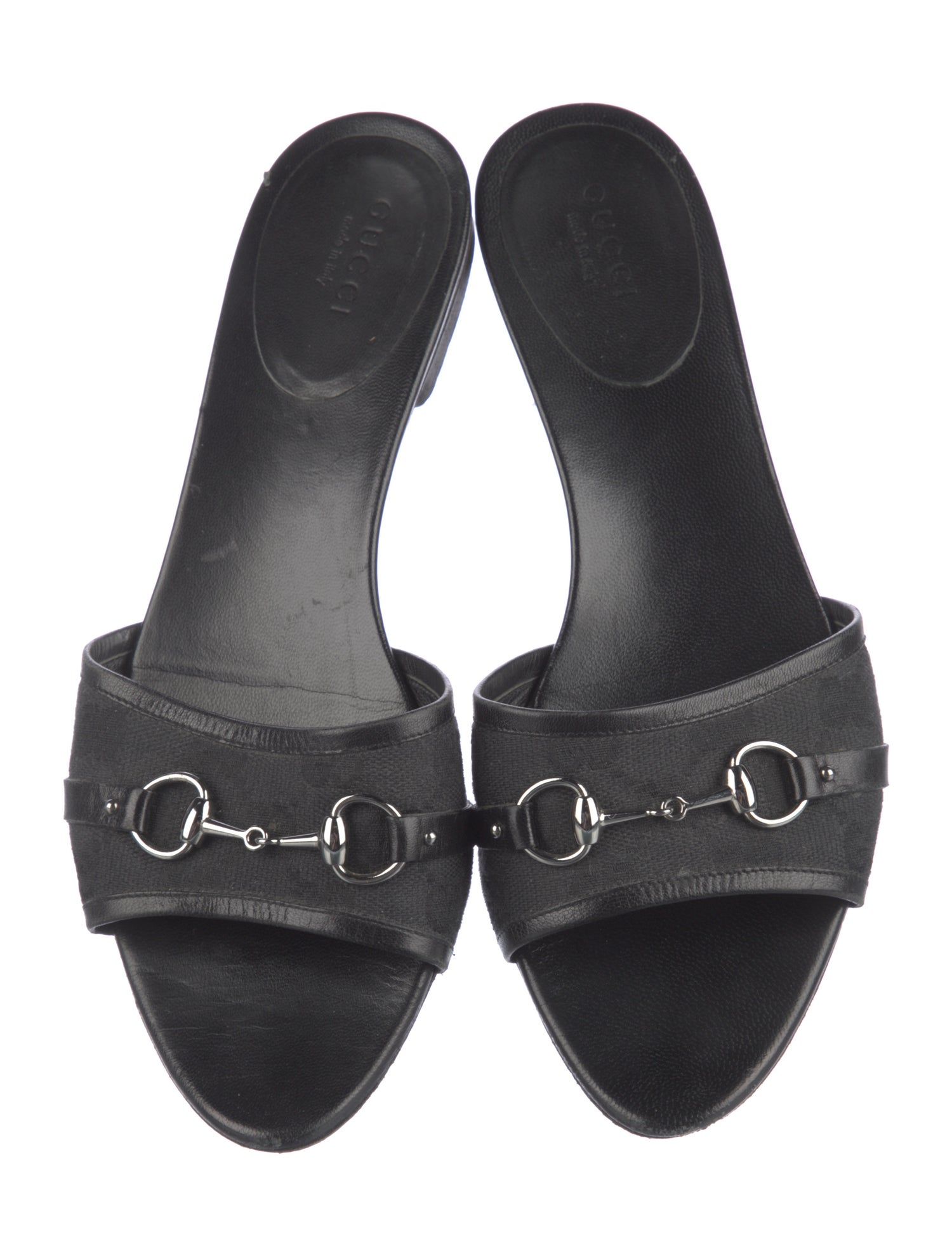 Gucci GG Canvas Canvas Slides