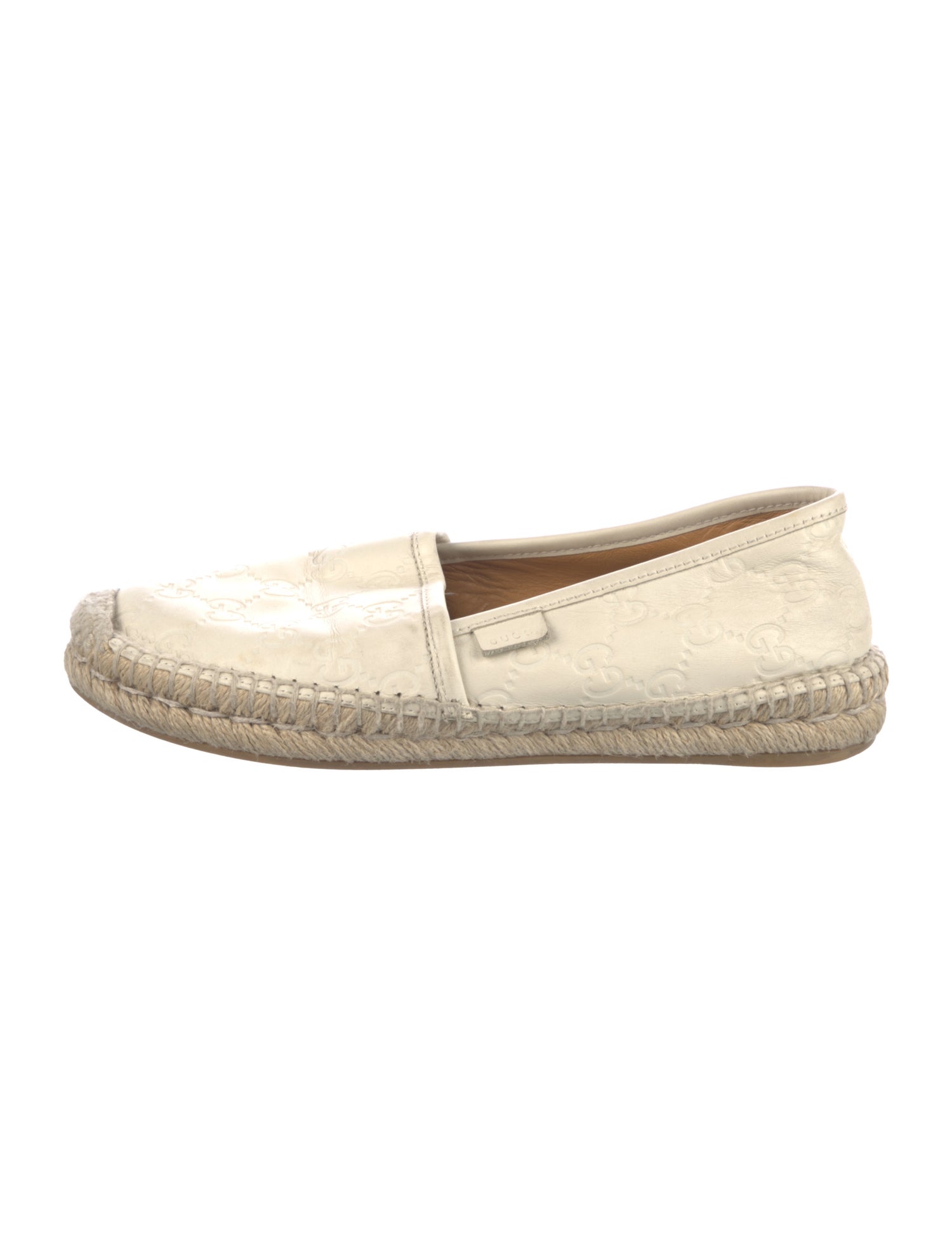 Gucci Leather Espadrille Sneakers