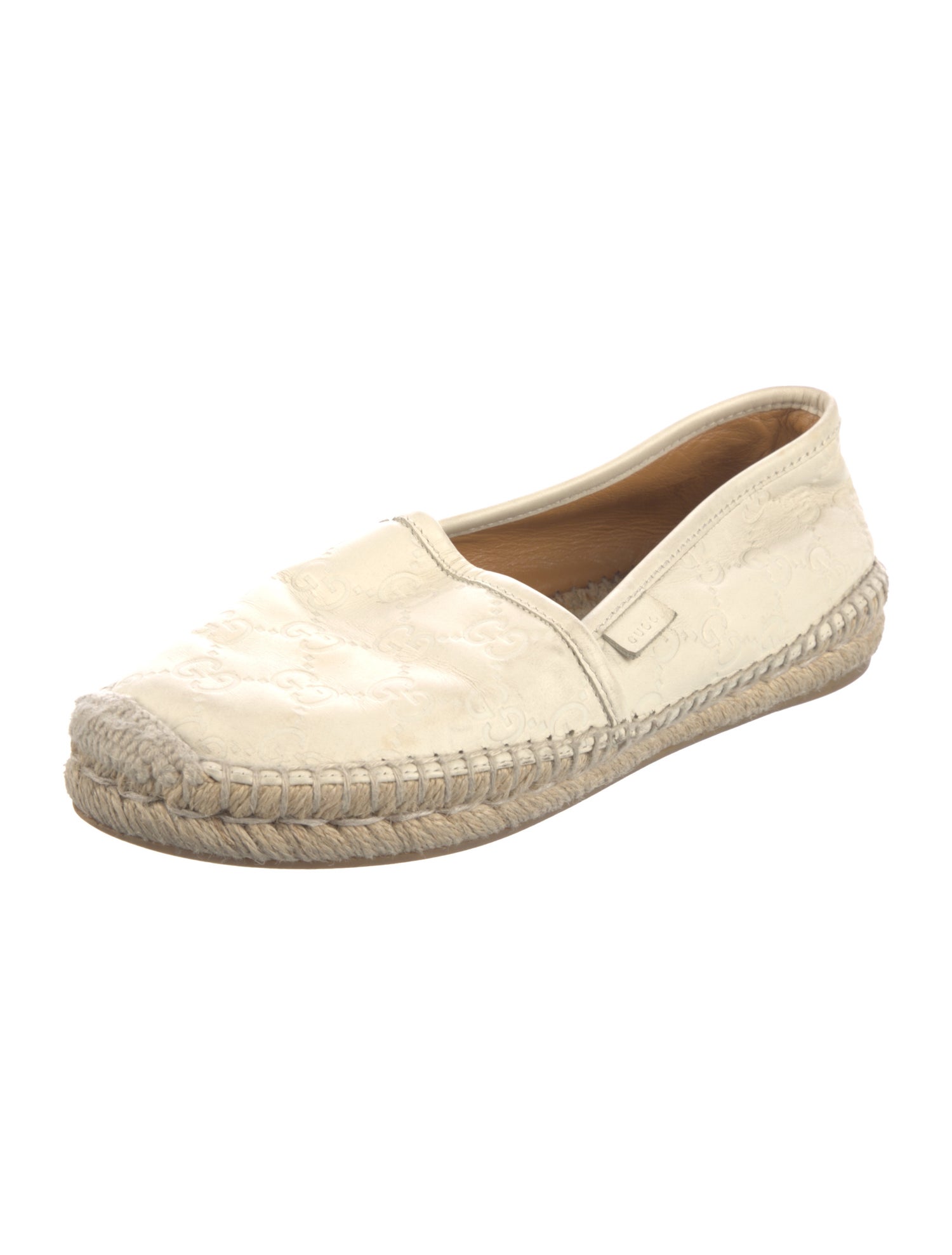 Gucci Leather Espadrille Sneakers