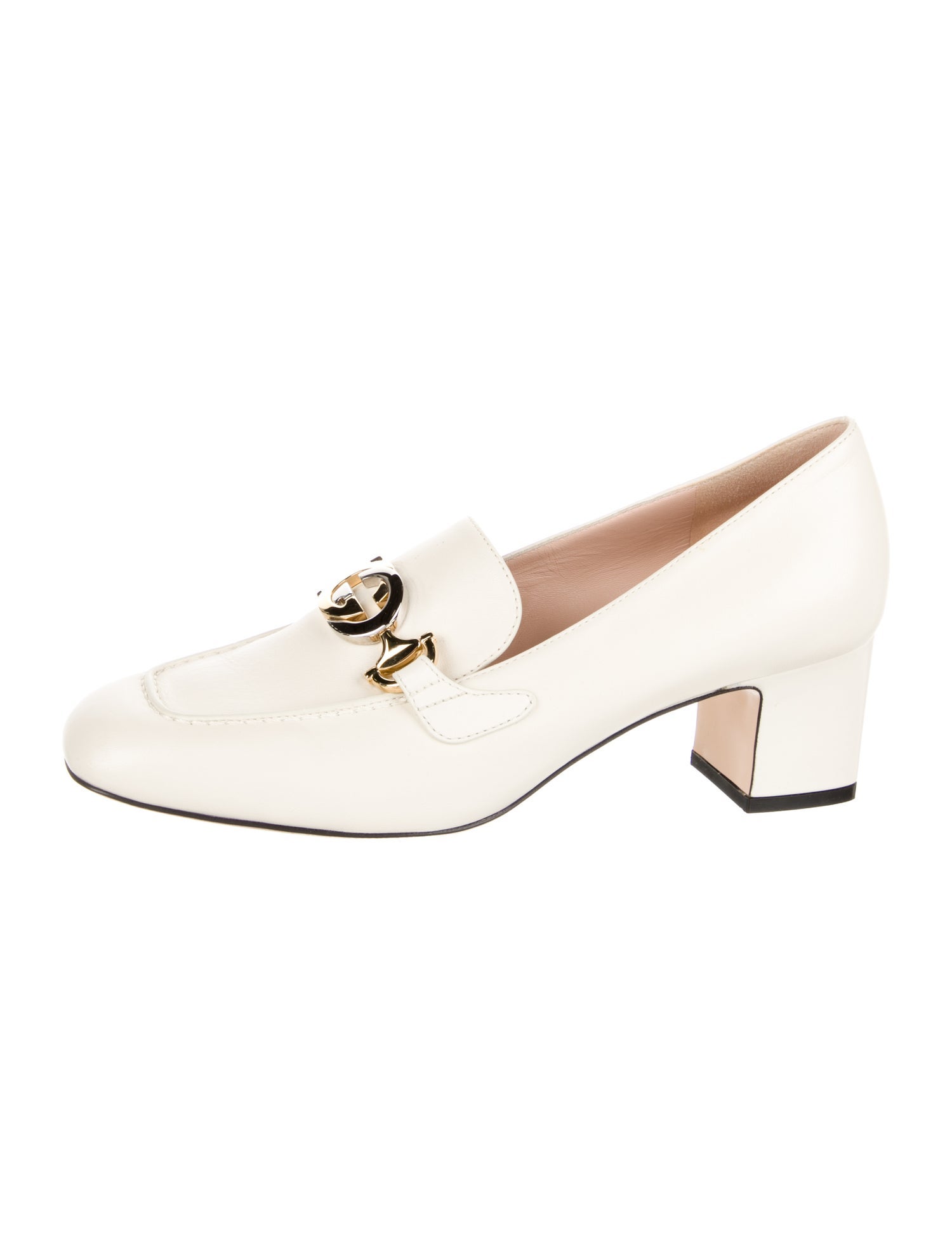 Gucci Interlocking G Horsebit Leather Pumps