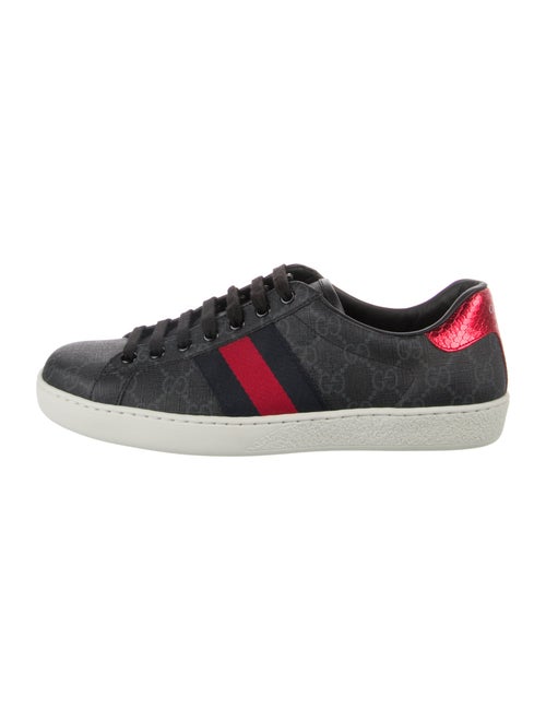 Gucci GG Supreme Grosgrain Trim Sneakers
