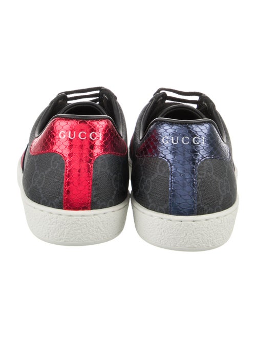 Gucci GG Supreme Grosgrain Trim Sneakers