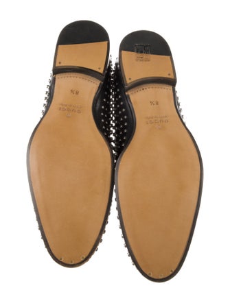Gucci Horsebit Accent Leather Loafers