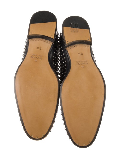 Gucci Horsebit Accent Leather Loafers