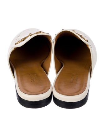 Gucci Horsebit Accent Leather Mules